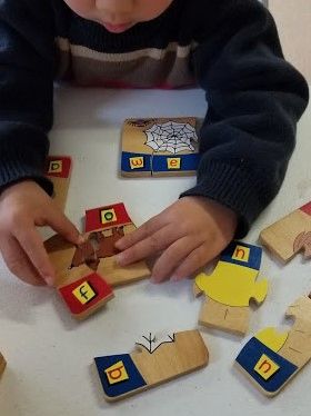 Children learning together at Home4Kidz
