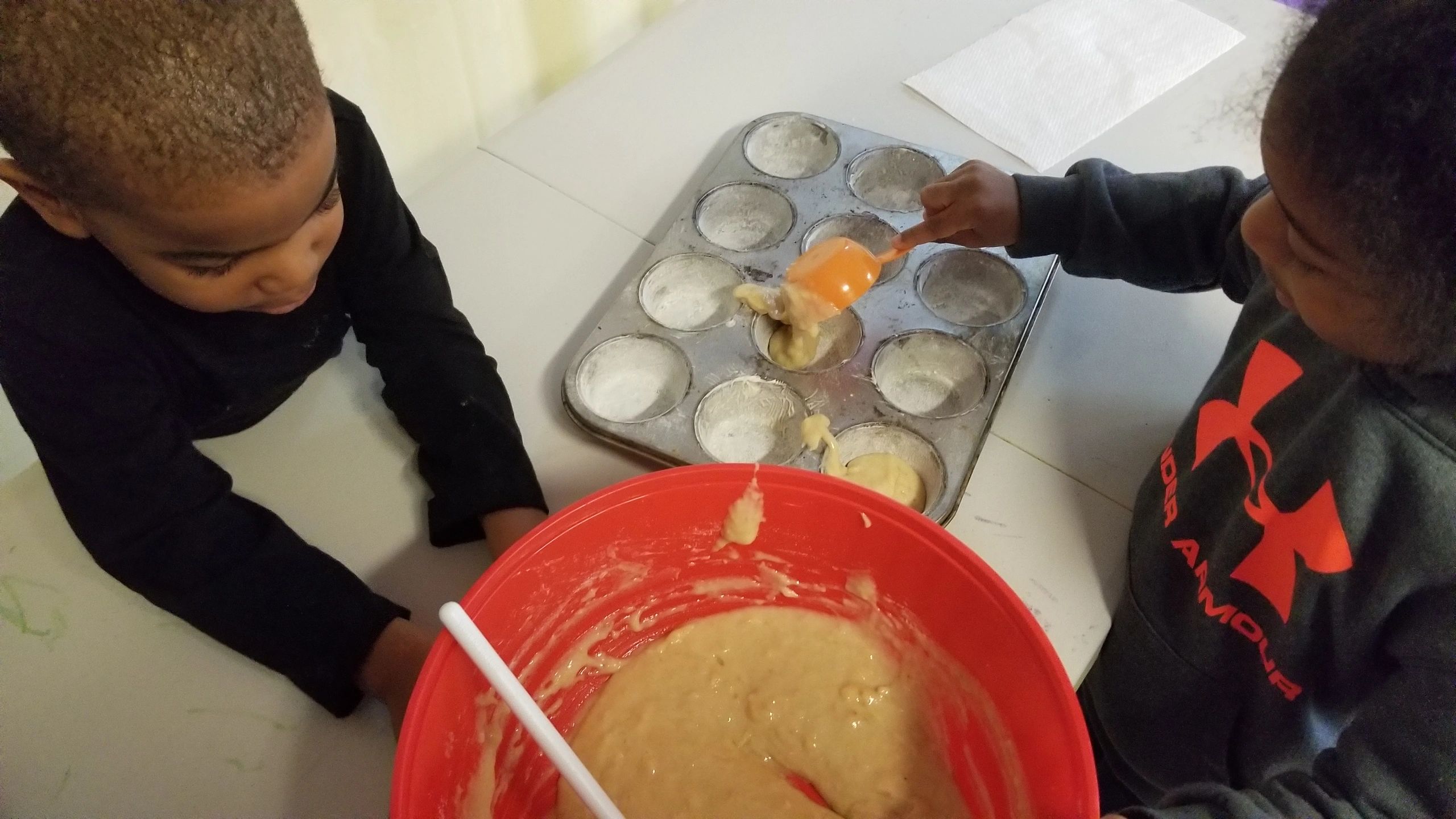 Mealtime at Home4Kidz — children eating together